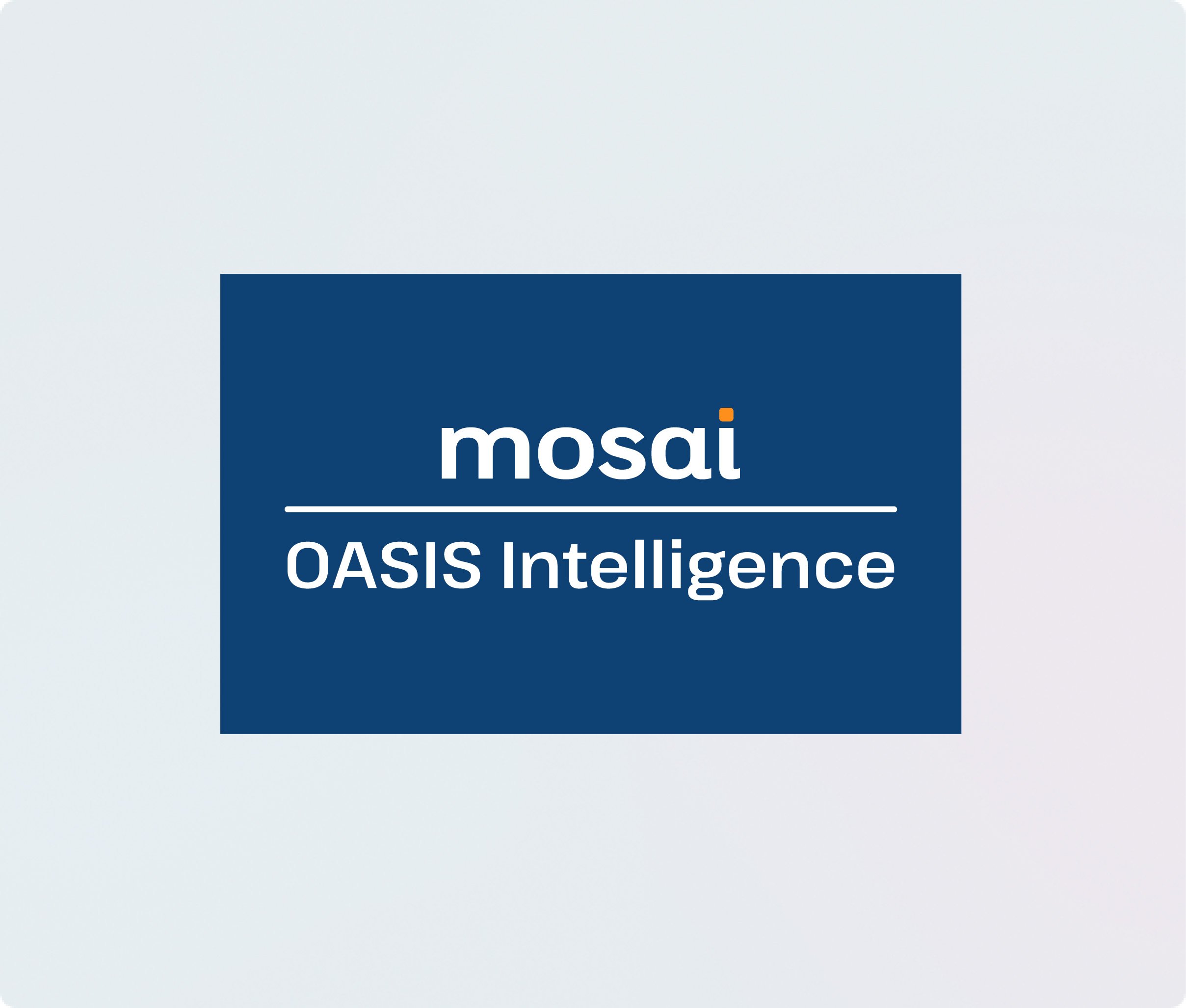 Mosai OASIS Intelligence