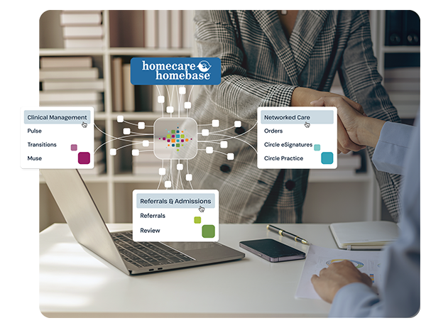 homecare homebase landing page hero image