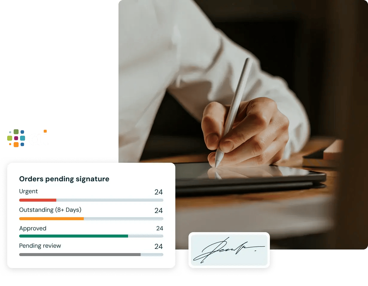 Orders - UI composite - hero